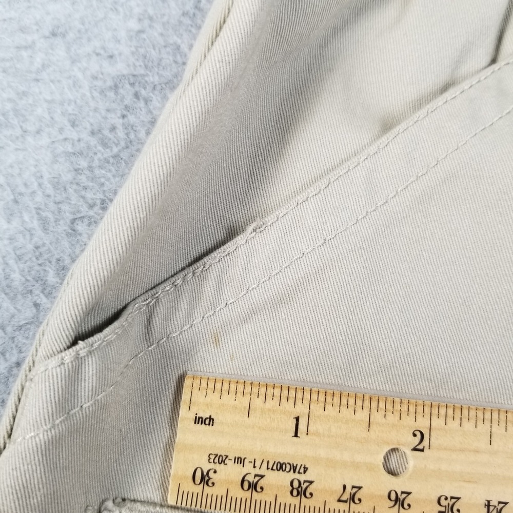 Outdoor Life Cargo Shorts Mens 40 Khaki Tan Cotton Elastic Waist Casual Utility - Picture 13 of 15